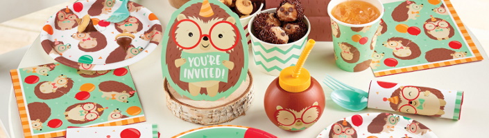 Hedgehog Party | Themed Party Supplies | Party Save Smile